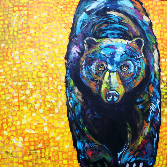 Bear 7 -Do you Dare? - Original Art - 148 Bears Project