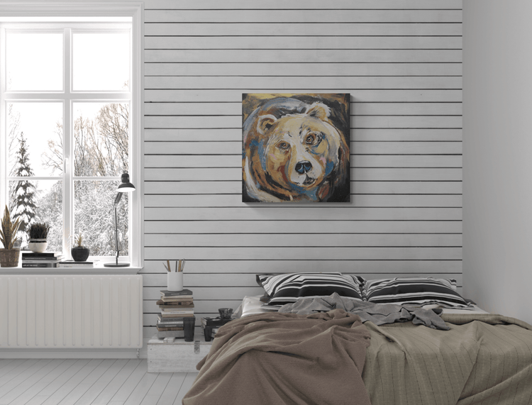 Bear 2 - Power in Softness  - Luxury Art Print