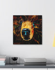 Grizzly Bear Canvas Gallery Wrap - Colorful Animal Wall Art