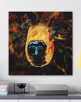 Grizzly Bear Canvas Gallery Wrap - Colorful Animal Wall Art