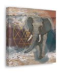 Canvas Wall Art sacred Geometry Elephant Wall Stretched Canvas Living Room Bedroom Ready to Hang