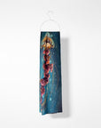 Jellyfish Art - Be Your Own light -  Limited Edition Luxury Silk Scarf