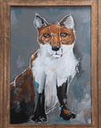 The Orqueveaux Fox - Abstract Animal Art - Study in France