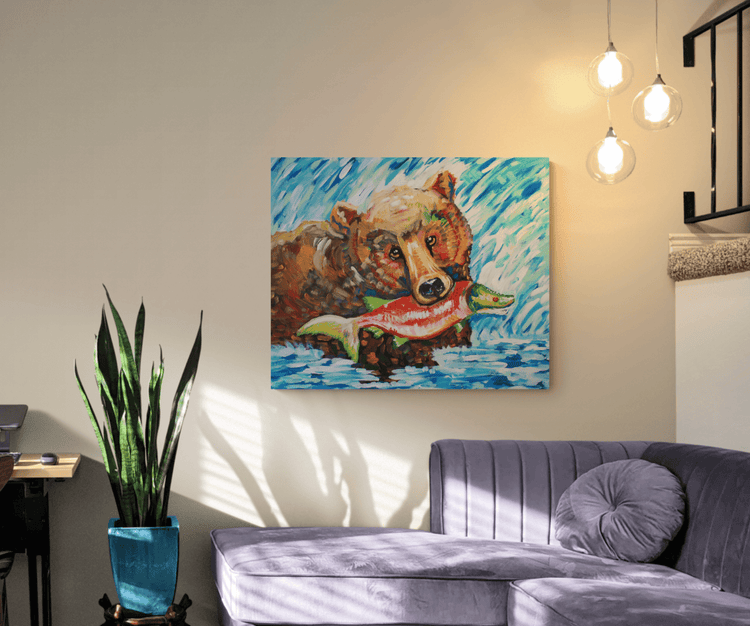 Bear 1 - Let it Come to You - Luxury Art Print - The 148 bears project