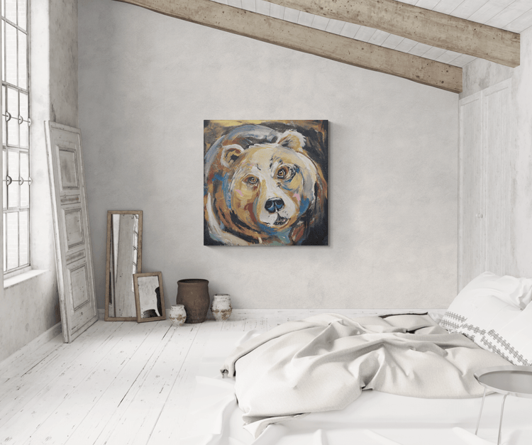 Bear 2 - Power in Softness  - Luxury Art Print - The 148 bear project