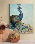 Original Art -Peacock in a Dream - Beauty in Strength -  Wildlife Luxury Art