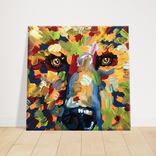 Bear 5 Canvas Print - Green Animal Project